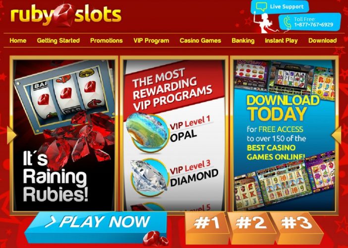 Ruby Slots Casino No Deposit Bonus